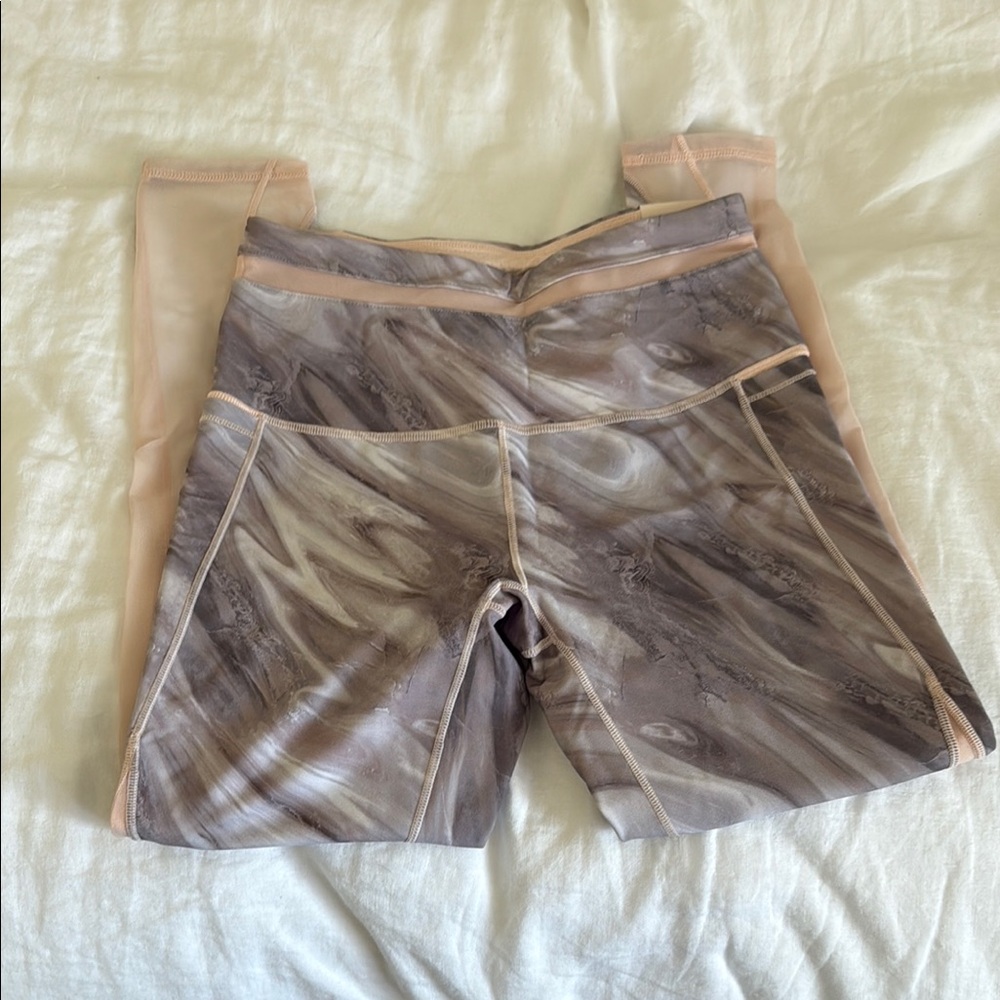 CALIA by Carrie Underwood Marble Print Leggings - Pink